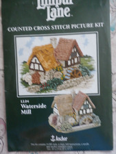 LILLIPUT LANE WATERSIDE MILL CROSS STITCH CHART #162