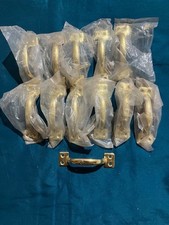 Lot Of 12 Brass Cabinet Or