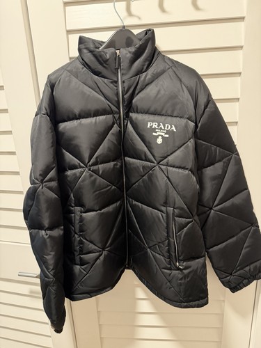 Prada men black quilted - prada, men’s