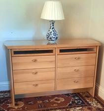 Vintage  Modern  French Eight Drawer Chest Of Drawers By Gautier