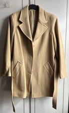Next. Camel Coat. Pure Wool. Size 12