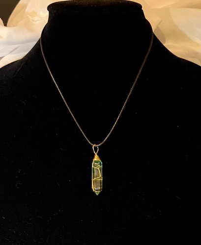 Handmade wire wrapped yellow - wire,
