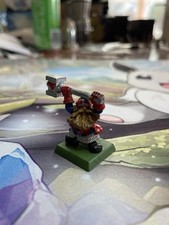 Warhammer 5th Edition Dwarf General OOP. Games Workshop Dwarf Miniature Figure.