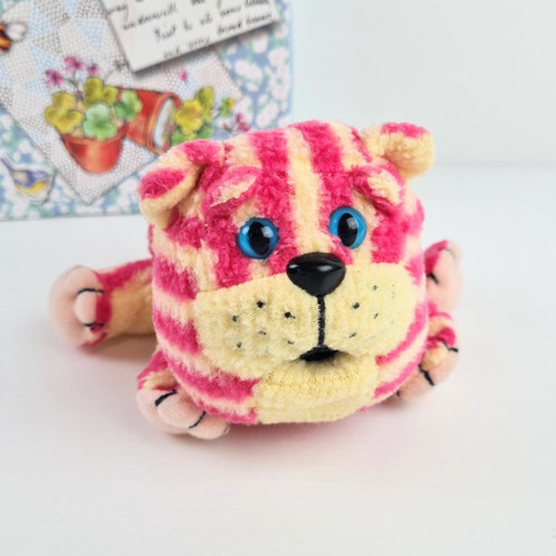 Bagpuss soft toy beanie cat - toy,