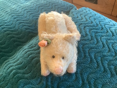 Jointed pig teddy - pig,