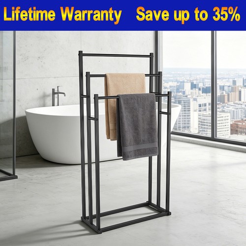 Freestanding towel rack - freestanding,
