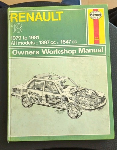 Renault 1979 haynes - 1979-86,