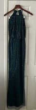 Womens Lipsy Green Sequin