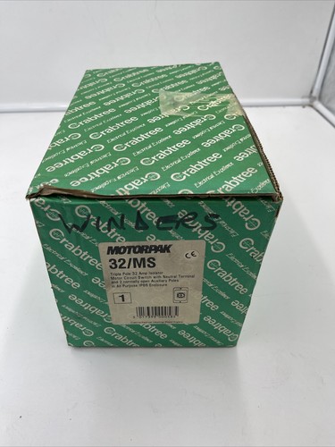 Crabtree 32a 415v - 32/ms,