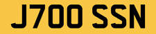 Johnson Private number plate