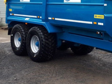 Silage grain dump trailer - grain,