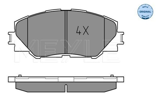 Brake pad set disc - set,,