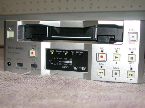 Panasonic dv2500p mini dv - ag-dv2500p,