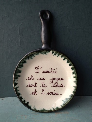 Vintage french motto ware - vintage,