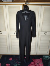 Mango Black Plunge Straight