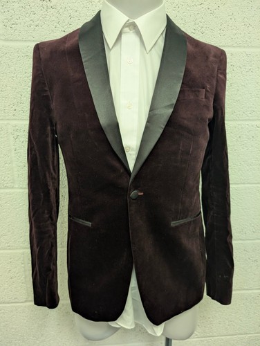 Ted baker velvet blazer - velvet, tux