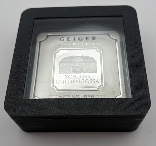 500g geiger silver square - silver,