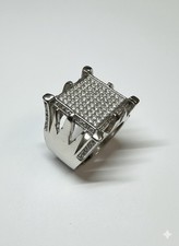 Sterling Silver Iced 925 Gents