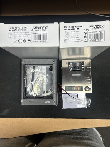 Videx 4833x video door - videx, 4833x-1m