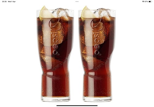 New pepsi iconic glasses - 2, x