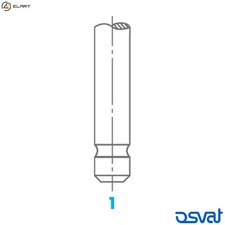 4x EXHAUST VALVE 1835 FOR 16
