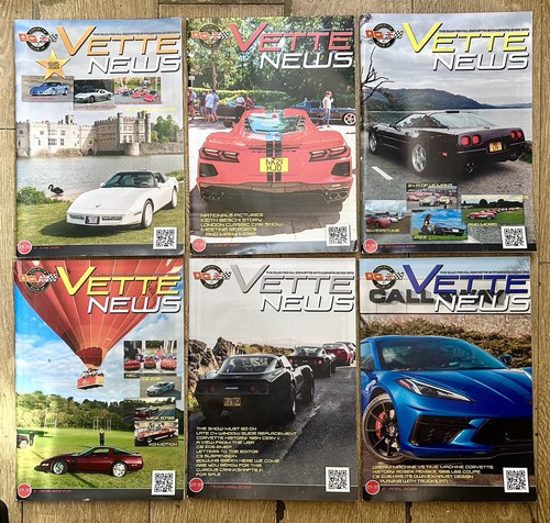 Corvette news magazine job lot - magazine,