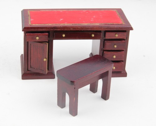 Dolls house desk stool - dolls,