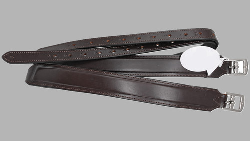 Wide leather inch stirrup - wide,