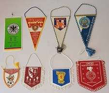 Job Lot of 8 Football Pennants