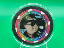VAN MORRISON 2001 YOU WIN AGAIN $5 VINTAGE LAS VEGAS HARD ROCK CASINO CHIP