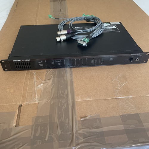 Shure dante interface analogue - shure,