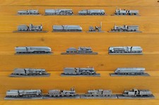 ROYAL HAMPSHIRE - SELECTION OF MINIATURE PEWTER TRAINS - ONLY TWO LEFT NOW