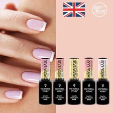 Victoria Vynn MEGA BASE UV/LED Hybrid Builder Gel Hard Nail Base Soak Off Shades