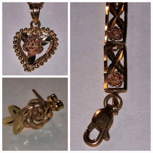 Vintage 14k 10k rose gold - 10k,