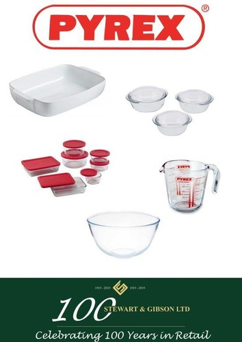 Pyrex ceramic glass casserole - glass,