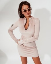 O La Voga Velour Dress Size S