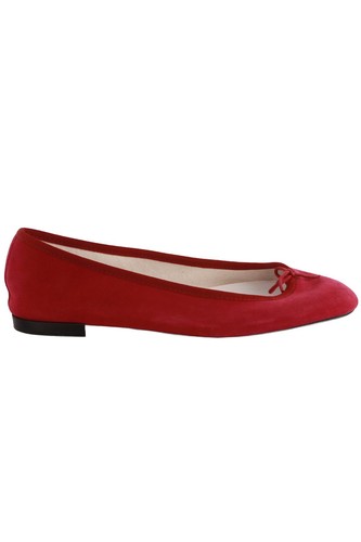 Repetto pink suede ballet - suede,