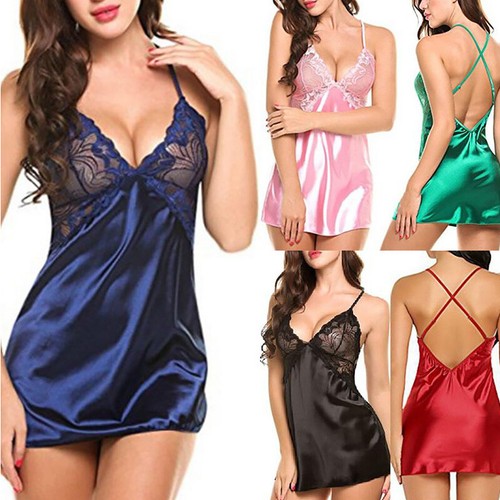 Women lace sexy satin silk - lace,