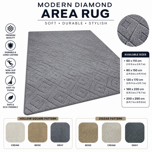 Modern large area rug - area, soft