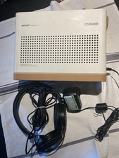 Acoustic Solutions Portal DAB FM Radio Portable Digital Retro With Power Supply