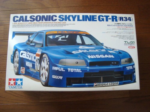 Tamiya calsonic skyline - 1/10,