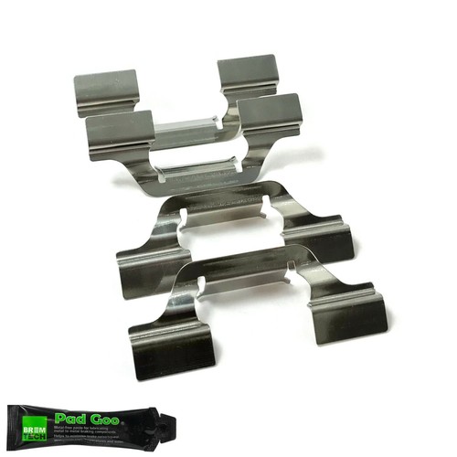 Rear brake pad fitting kit - pad,