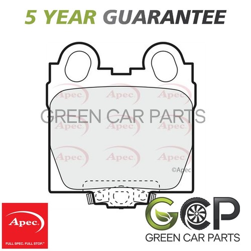 Apec rear brake pads - set, fits