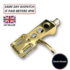 Gold Headshell & Wires With