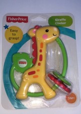 Baby toys- Fisher Price Giraffe Clacker/ rattle 