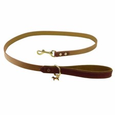 LUXURY LEATHER DOG LEAD -