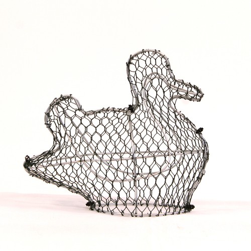 Topiary duck frame - duck,