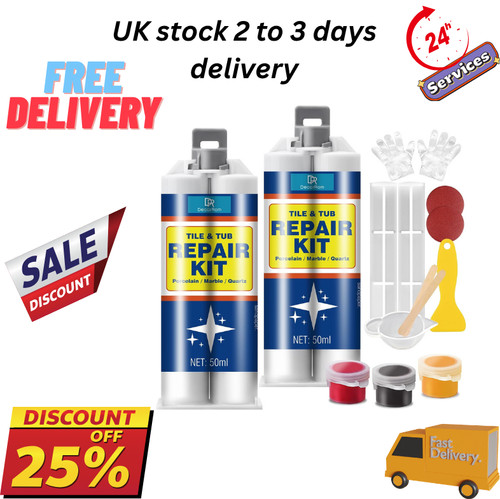 Tile repair kit shower tray - tile,
