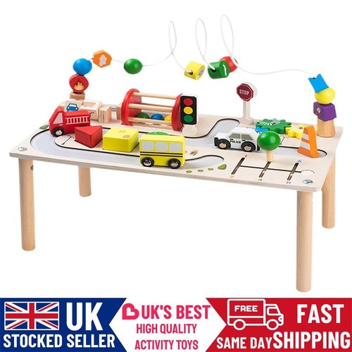 Montessori activity table cars - activity,