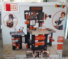 Smoby Black and Decker Kids Mega Centre Workbench BNIB